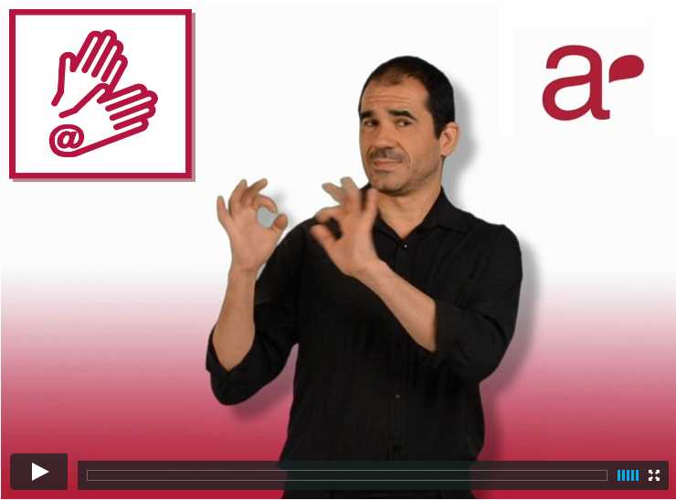 AGILS contingut en llengua de signes