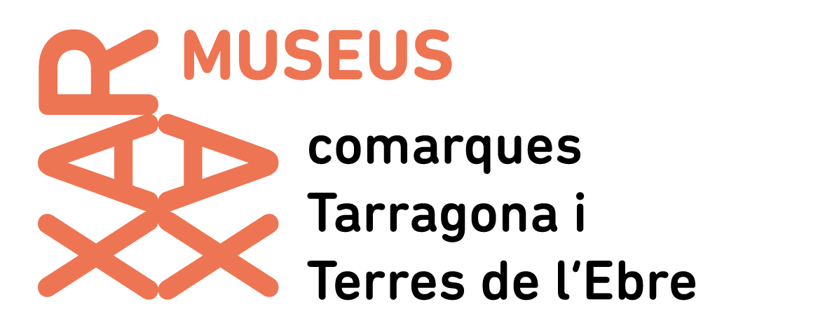 Logotip institucional de la Xarxa de Museus de les comarques de Tarragona i les Terres de l’Ebre.