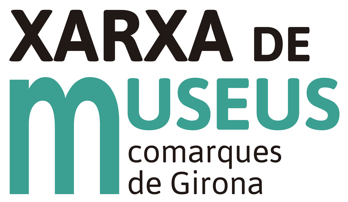 Logotip institucional de la Xarxa de Museus de les Comarques de Girona.