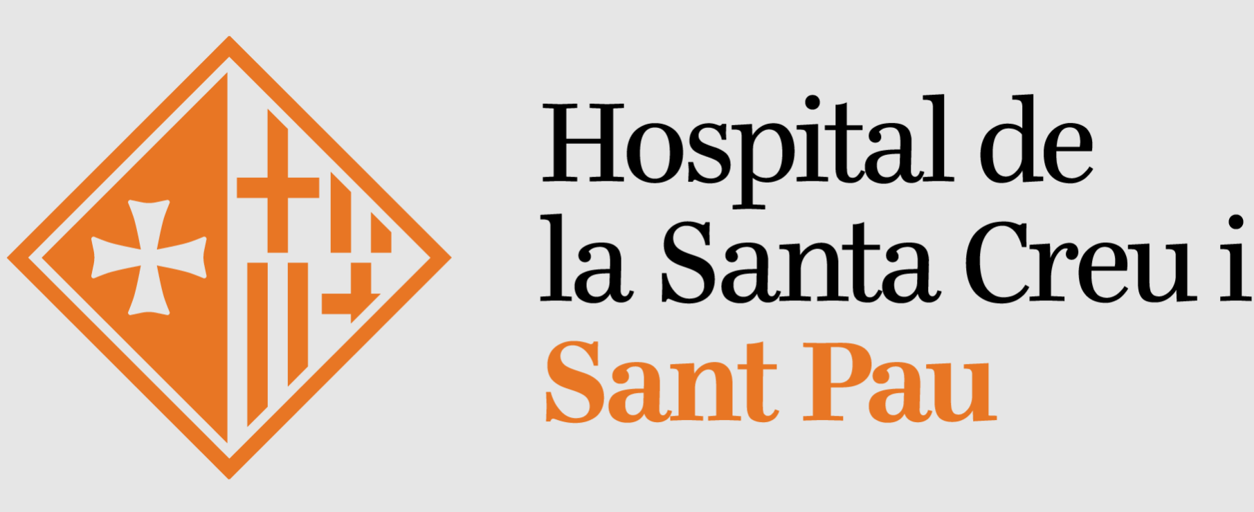 Logotip de l'Hospital de la Santa Creu i Sant Pau